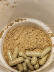 Red Hulu Kratom Capsules